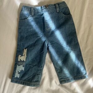 Baby boy Phat Farms lined denim jeans - Vintage 2000s Y2K 0-3 months